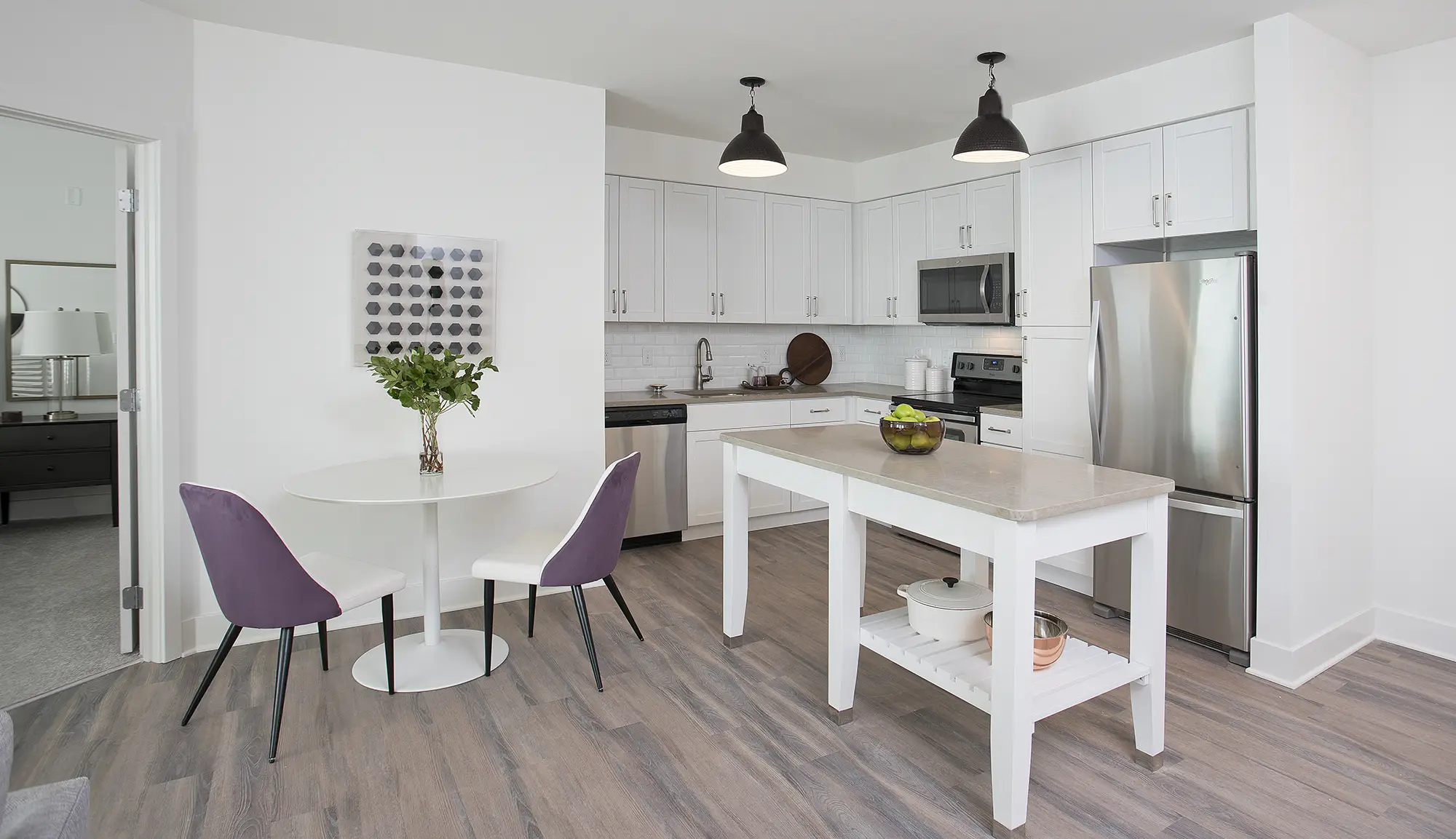 Kitchen and dining nook