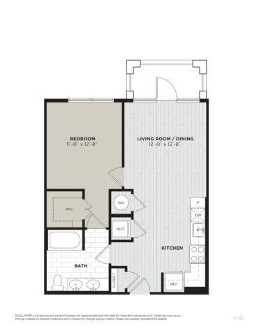 A1D floor plan