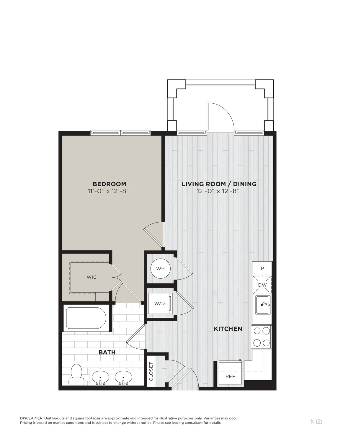 A1D floor plan