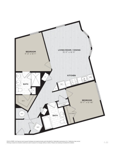 B2AA floor plan