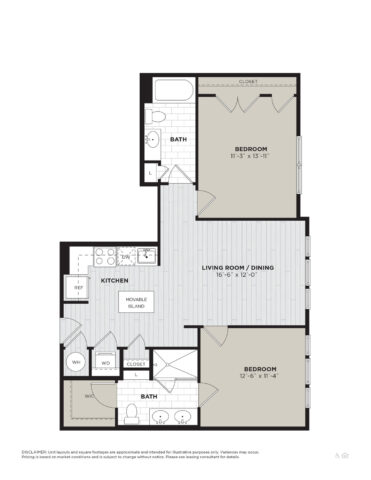 B2A floor plan