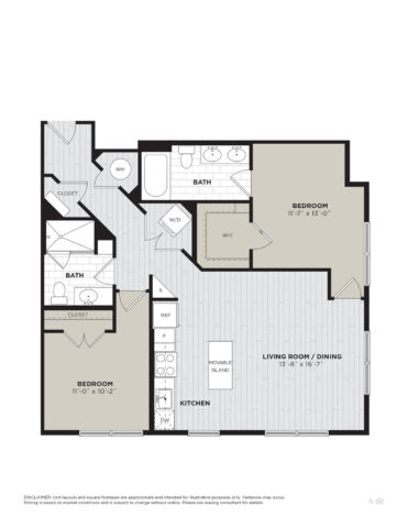 B2w floor plan